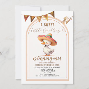 Invitation Amusant Arc Espagnol D'Oie Turner Un Anniversaire