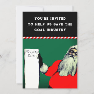 Invitation Amusante fête de Noël pour adultes