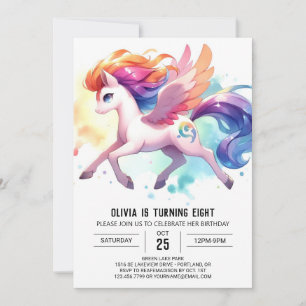 Invitation Amusants Cheval Printable Anniversaire