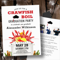 Amusants Crawfish Boil 3 Photo Graduation BBQ Part