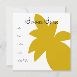 Invitation Ananas Monogramme