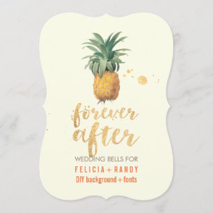 Invitation Ananas PixDezines