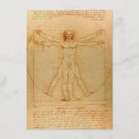 Anatomie humaine, homme de Vitruvian par Leonardo