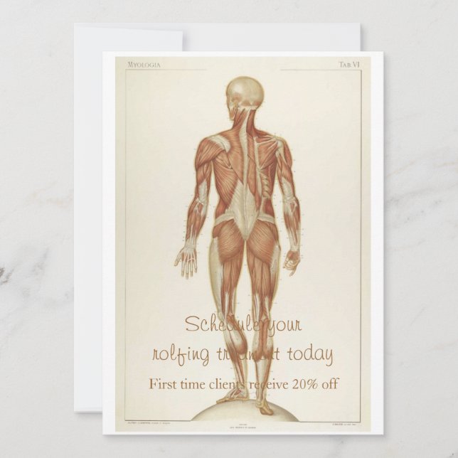 Invitation Anatomie Posterior (Devant)