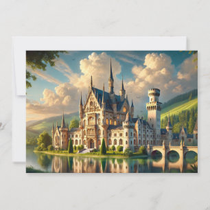 Invitation Ancien château majestueux