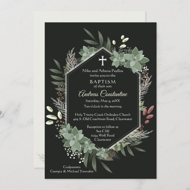 Invitation Andreas Un (Devant / Derrière)