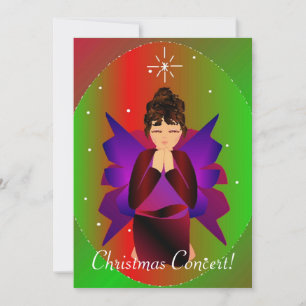 Invitation Ange de Noël I