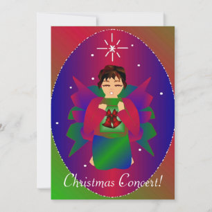 Invitation Ange de Noël III