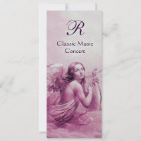 ANGE JOUE LA LYRE SUR LES NUAGES, Monogramme