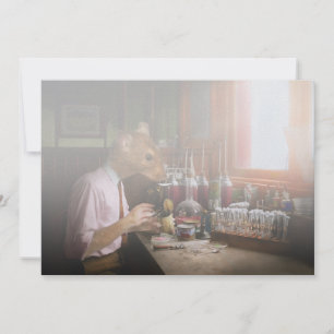 Invitation Animal - Rat - Le Rat de Laboratoire