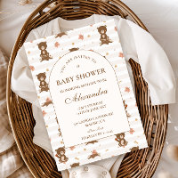 Animaux de la forêt en automne Baby Shower