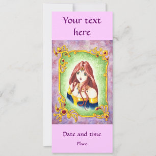 Invitation Anime princesse