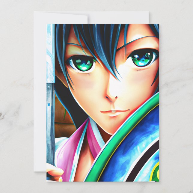 Invitation Anime the Classic Japanese Style (Devant)