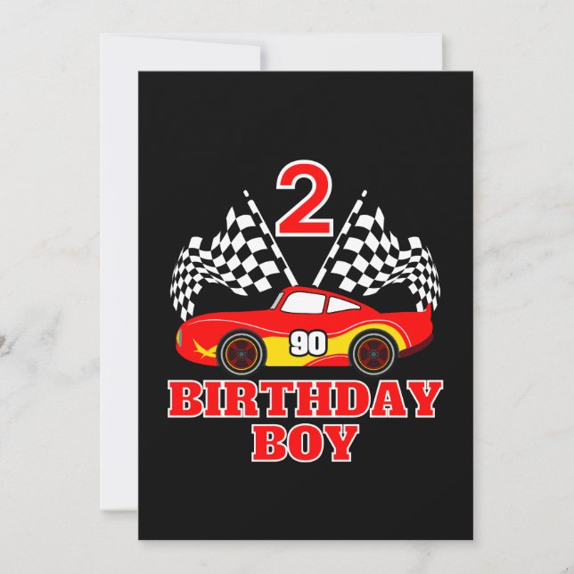 Invitation Anniversaire 2 ans (Devant)