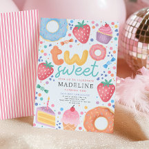 Anniversaire 2 Ans Fille Mignonne Rose Pastel Sucr