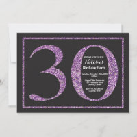 Invitation Anniversaire 30 Ans Tableau Noir Paille
