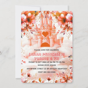 Invitation anniversaire 4 ans modifiable Quatre po