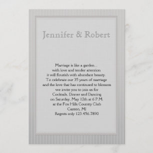 Invitation Anniversaire Art Déco