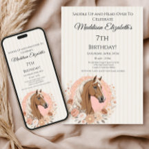 Anniversaire Cheval