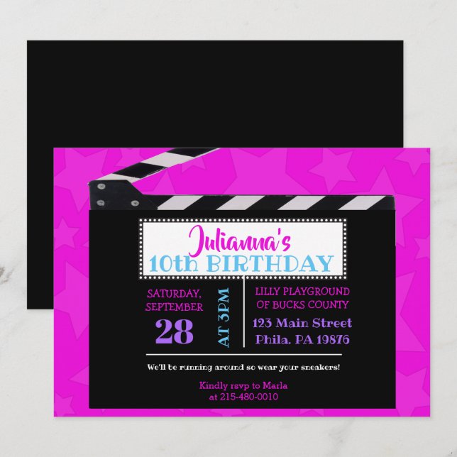 Invitation ANNIVERSAIRE CLASSIQUE DE LA VOIE NAVIGABLE Invita (Devant / Derrière)