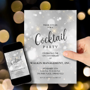 Invitation Anniversaire commercial