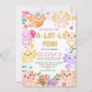 Invitation Anniversaire d'Axolotl