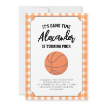 Anniversaire de Basketball à Carreaux