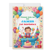 Invitation Anniversaire de enfant