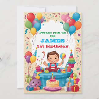 Invitation Anniversaire de enfant