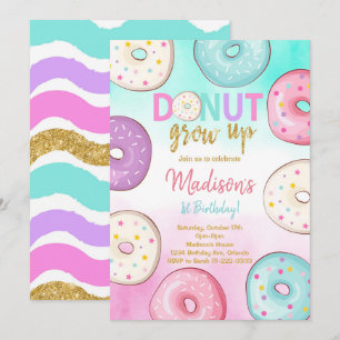 Invitation Anniversaire de enfant Croissance des d