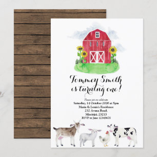 Invitation Anniversaire de Farm Boy