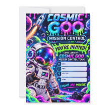 ANNIVERSAIRE DE GOO COSMIQUE CONTRÔLE DE MISSION E