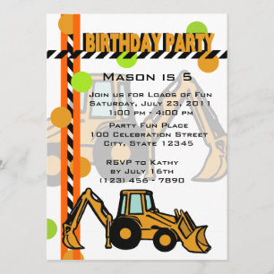 Invitation Anniversaire de la construction