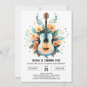 Invitation Anniversaire de la guitare ludique