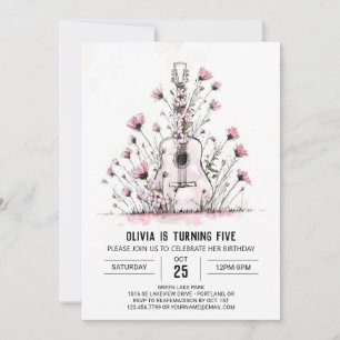 Invitation Anniversaire de la guitare ludique
