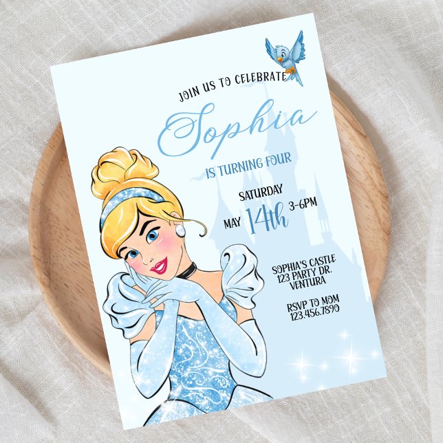 Invitation Anniversaire de la princesse, fête royale (Créateur téléchargé)