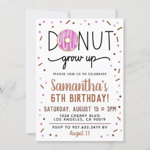 Invitation Anniversaire de l'élevage de Donut au c