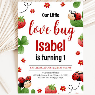Invitation Anniversaire de Little Love Bug