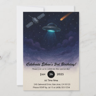 Invitation Anniversaire de l'OVNI