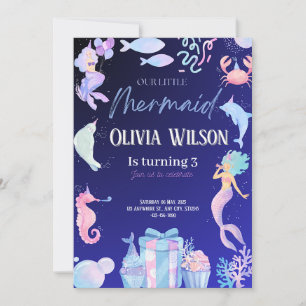 Invitation anniversaire de Marmaid