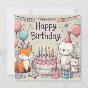 Invitation Anniversaire de Pet Pals
