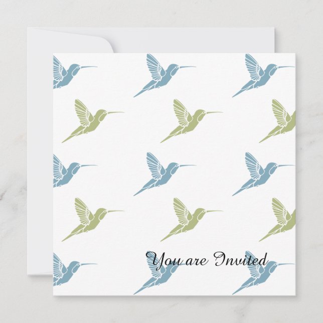 Invitation Anniversaire des colibris (Devant)