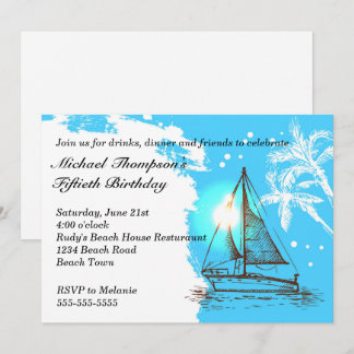 Invitation Anniversaire des voiliers nautiques