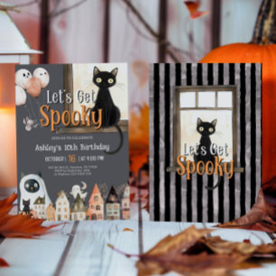 Invitation Anniversaire d'Halloween