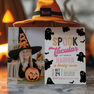Invitation Anniversaire d'Halloween