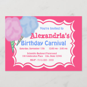 Invitation Anniversaire du Carnaval