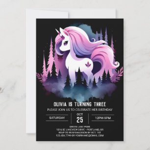 Invitation Anniversaire du Cheval de rêve