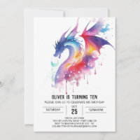Anniversaire du dragon enchanté