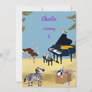 Invitation Anniversaire du Piano Prodigy Lemur