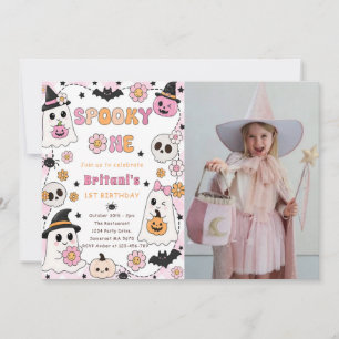 Invitation Anniversaire Halloween Spooky One
